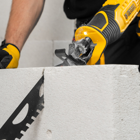 Пила сабельная аккумуляторная RS-180, Li-Ion, 20 В Denzel