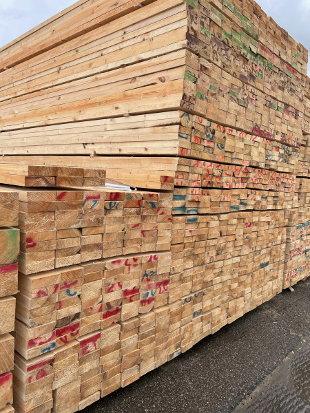 Доска обрезная 50х150х6000