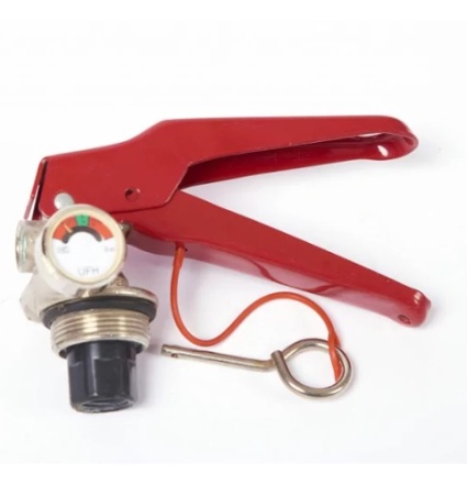 Запорно-пусковое устройство ЗПУ для огнетушителей ОП-4, 5, 6, 8, 10