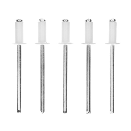 Заклепки 3.2 х 8 мм RAL 9003, сигнально-белые, 50 шт Matrix цена