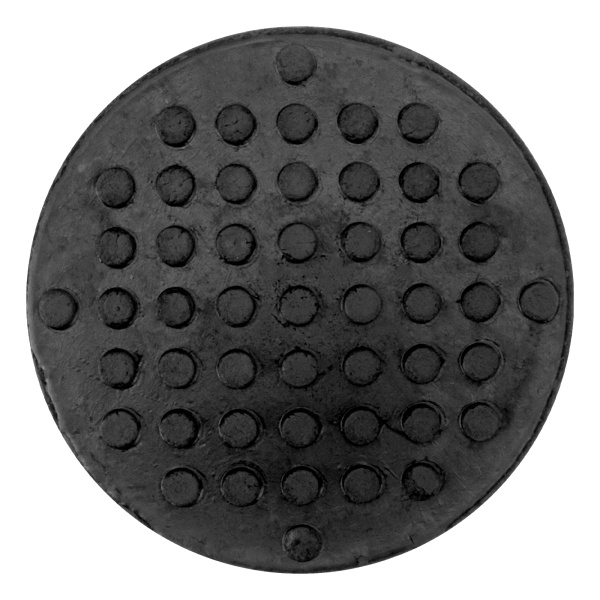 Резиновая опора для подкатного домкрата универсальная, D 72 мм, D 50, H 35 мм Matrix цена