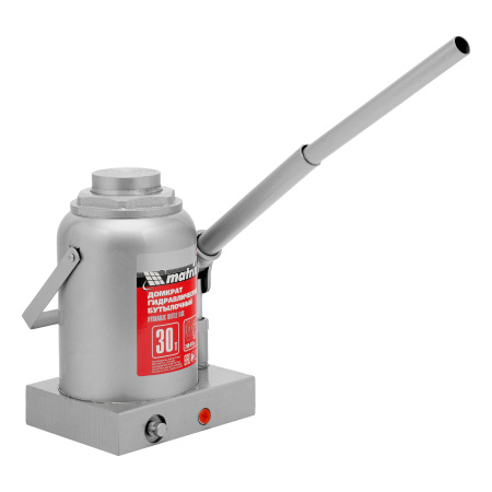 Домкрат гидравлический бутылочный, 30 т, высота подъема 260-415 мм Matrix цена