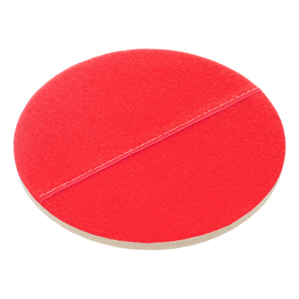 Диск полировальный из натурального войлока, "под липучку" 180 х 7 мм Matrix