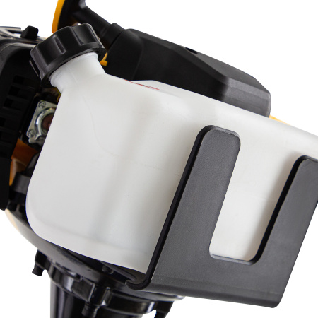 Триммер бензиновый DT 52, 52 см3, 3 л. с, неразъемная штанга, состоит из 2 частей Denzel цена