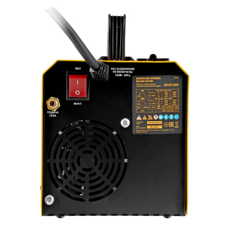 Аппарат инвертор. полуавтомат. сварки Mini MIG-140LFG, 140 А, ПВ 60%// Denzel