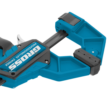 Струбцина реечная, быстрозажимная, пистолетного типа, пошаговый механизм, пластиковый корпус, 150 мм Gross цена