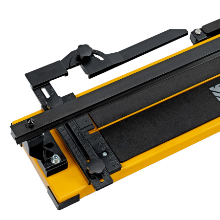 Плиткорез рельсовый 1000х16мм, каретка на подш., стальная станина, усил. рукоятка-пенал Denzel цена