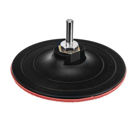 Насадка для дрели и УШМ с липучкой, 125 мм, твердая Matrix