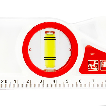 Уровень алюминиевый литой, фрезерованный, 3 глазка, две ударные площадки, 600 мм Matrix цена