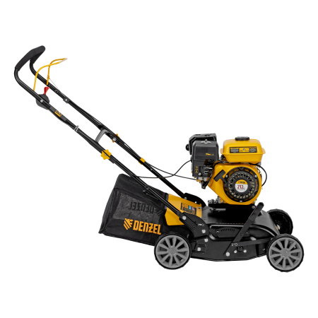 Скарификатор-аэратор бензиновый SAG-400, 212 см3, -15/+10 мм, 40 см Denzel цена