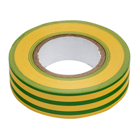 Изолента ПВХ, 19 мм х 20 м, желто-зеленая, 150 мкм Matrix цена