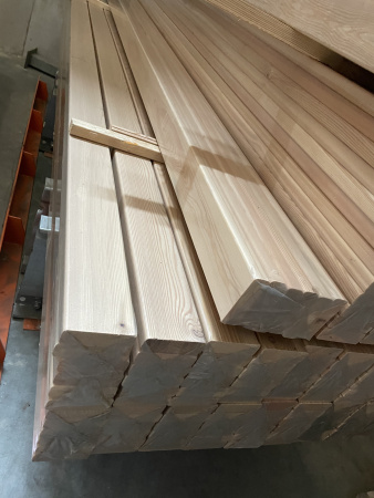 Доска палубная 28х142х3000 мм лиственница сорт Прима