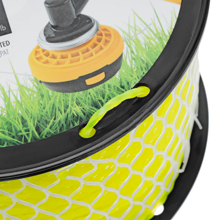 Леска для триммера витой квадрат, 3,0мм х 163м, на DIN катушке FLEX CORD Denzel цена