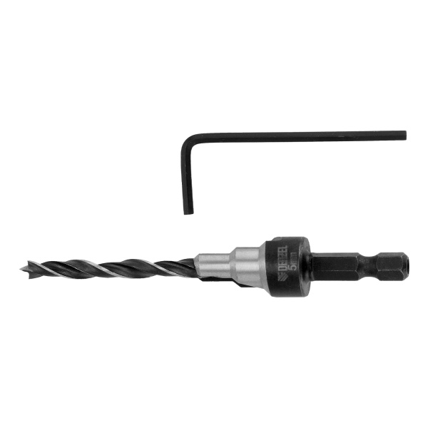 Сверло-зенкер под конфирмат, 5 мм // Denzel