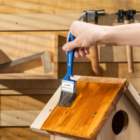 Кисть флейцевая "Водные краски" Color Line  50 x 12 мм Matrix цена