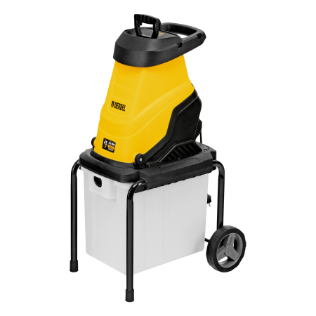 Измельчитель садовый электрический ECS-3000, 3000 Вт, 45 мм Denzel цена