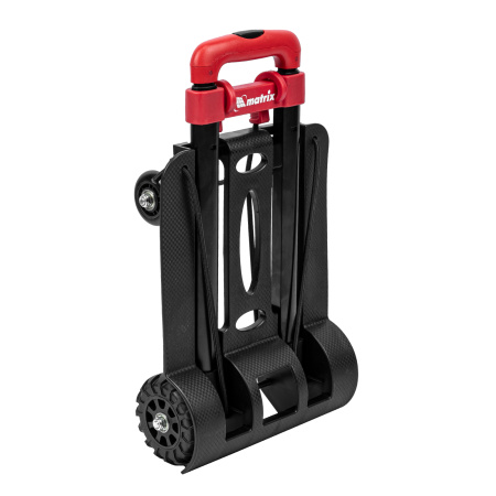 Тележка хозяйственная, складная, 4 колесная, грузоподъемность 40 кг Matrix цена