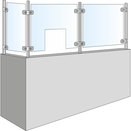 Монолитный поликарбонат 4мм, 2.05х3.05м прозрачный, Стандарт