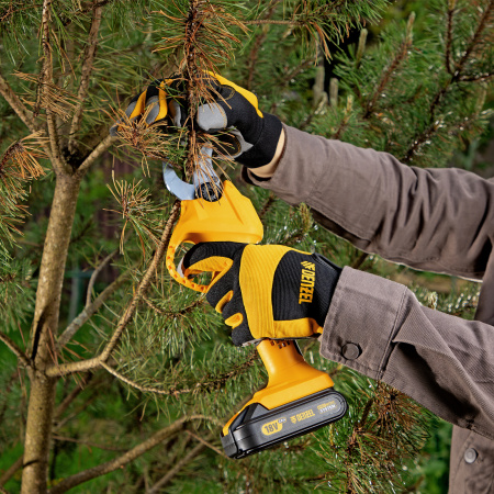 Перчатки универсальные, усиленные, размер 9 Denzel