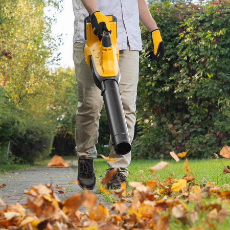 Воздуходувка аккумуляторная RB180-36, Li-ion, 36 В, 4 Ач, 180 км/ч, 820 м3/ч Denzel цена