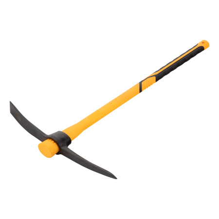 Кирка 2000 г, узкая, фиберглассовая обрезиненная рукоятка 900 мм Denzel цена