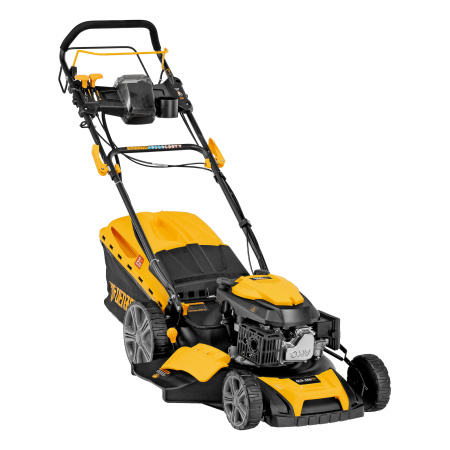 Газонокосилка бензиновая GLD-460SP-VE, 146 см3, шир. 46см, привод, вариатор, эл.старт, 60 л Denzel цена