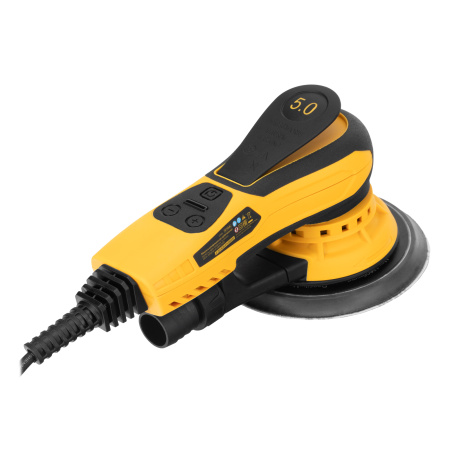 Машина шлифовальная орбитальная бесщет OS-150-BL, 350 Вт, 4000-10000 об/мин Denzel цена