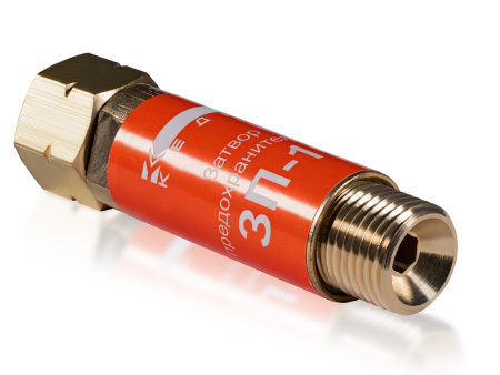 КЕДР Затвор предохранительный КЕДР ЗП-1Г (пропан, ацетилен), на выход редуктора, М16х1,5LH левая резьба