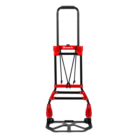 Тележка хозяйственная, складная, 2 колесная, грузоподъемность 80 кг Matrix цена