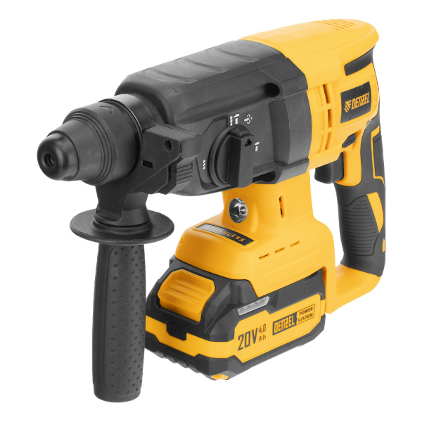 Перфоратор аккумуляторный бесщет. RHH-BL-20-28, 3 Дж, Li-Ion, 20 В// Denzel