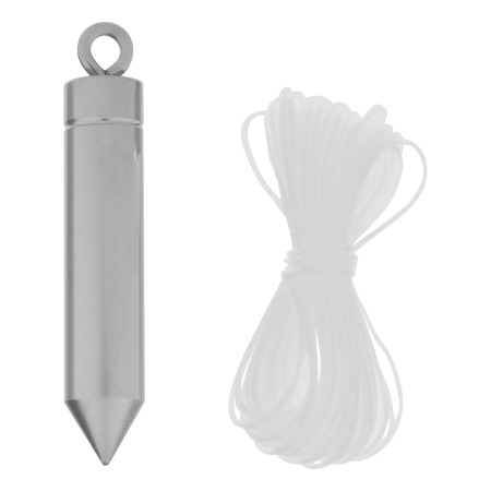 Отвес цилиндрический, 100 г, шнур 5 м Matrix цена