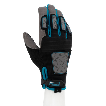 Перчатки универсальные, усиленные, с защитными накладками, DELUXE, размер M (8) Gross цена