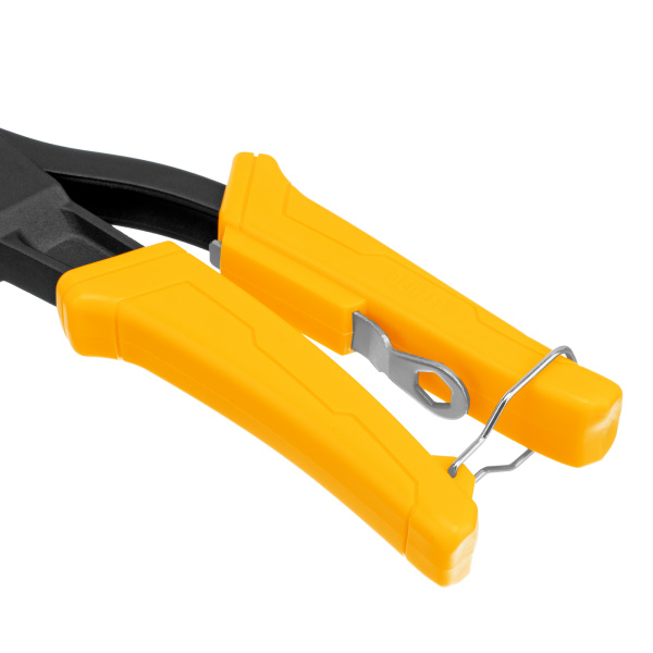 Заклепочник ручной, 255 мм, литой, усиленный, заклепки 2,4-3,2-4,0-4,8 мм Denzel цена