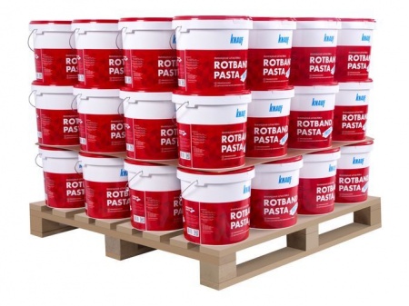 Шпаклевка готовая Кнауф Ротбанд Паста Профи 18 кг