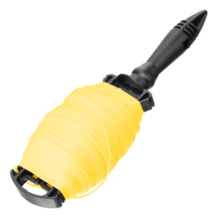 Шнур Нейлоновый разметочный на катушке c ручкой D 1.5 мм, 100 м Matrix цена