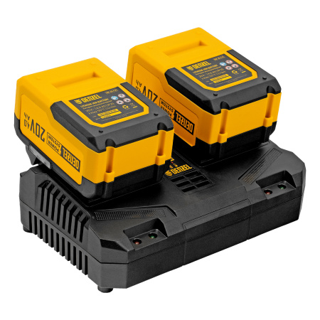 Газонокосилка аккумуляторная бесщет. DLM-460, 460 мм, травосб. 65 л., Li-Ion, 40 В Denzel цена