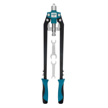 Заклепочник двуручный усиленный 520 мм, удлин.рукоятки, для заклепок 3.2-4.0-4.8-6-6,4 Gross цена