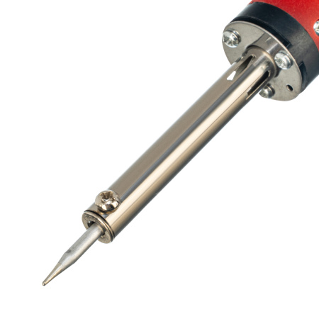 Паяльник, пластик ABS, класс защиты 1, индикатор, медный наконечник с долговечным покрытием, 220 В, 30 W Matrix цена