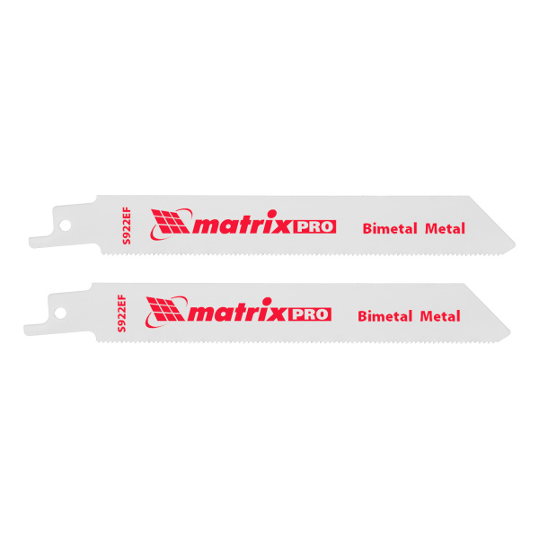 Полотна по металлу для сабельной пилы S922EF 125/1.4 мм, Bimetal, 2 шт, Pro Matrix