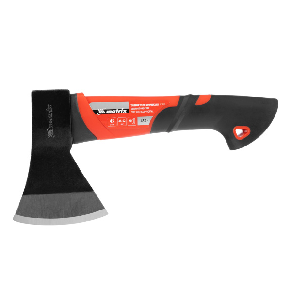 Топор, 450 г, эргономичная фибергласовая рукоятка, 275 мм Matrix цена