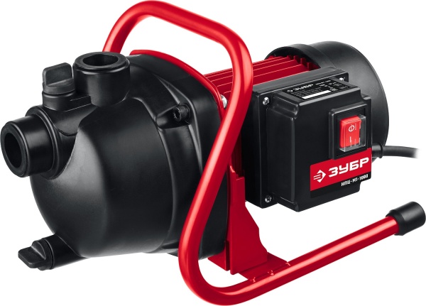 Поверхностный насос ЗУБР, 1000 Вт НПЦ-М1-1000