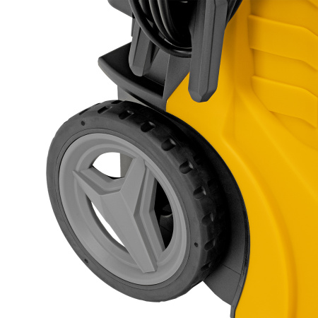 Моечная машина высокого давления R-210iD, 2600 Вт, 210 бар, 8.0 л/мин, асинхронный двигатель, барабан Denzel