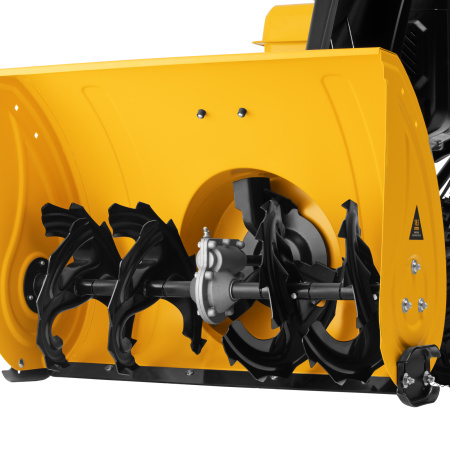 Бензиновая снегоуборочная машина SBL 711D PRO, 302cc, эл.старт, фара, обогрев, блок. дифф. Denzel