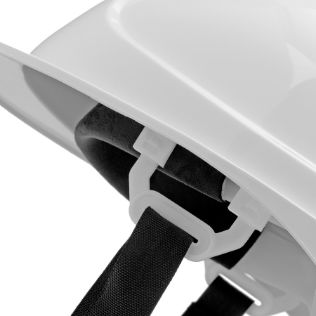 Каска защитная ударопрочная, ABS/PC, плавная регулировка, модель «Форвард» (К-05)белая Denzel цена