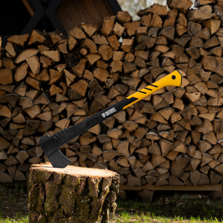 Топор-колун, F12, 2000 гр, двухкомпонентная рукоятка, 710 мм// Denzel цена