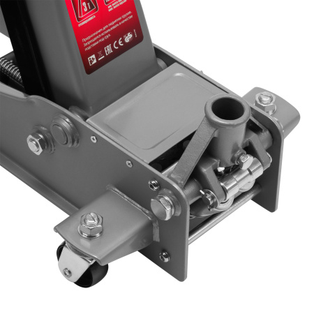 Домкрат гидравлический подкатной профессиональный, быстрый подъем, 3 т, 130-465 мм. Quick Matrix цена