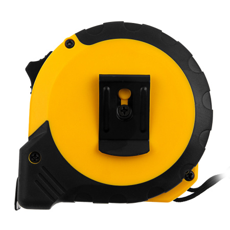 Рулетка 10м х 25мм, двухкомп. корпус, кнопка-пауза Denzel цена