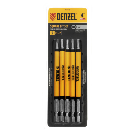 Бита S2x100 мм, 5 шт. Denzel