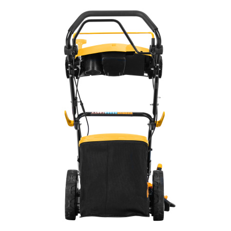 Бензиновая газонокосилка GLT-460SP-T, Trike 149 см3, 46 см, привод, панель, 60л Denzel цена