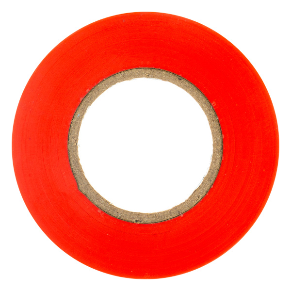 Изолента ПВХ, 19 мм х 20 м, красная, 150 мкм Matrix цена